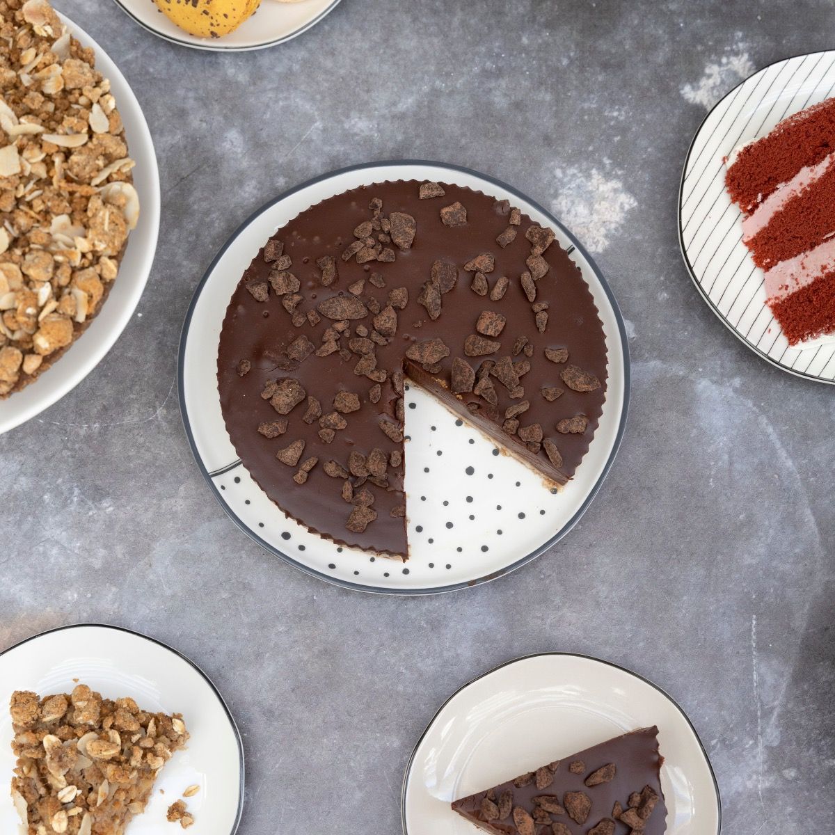 Dessert Plate19cm / Love at First Bite