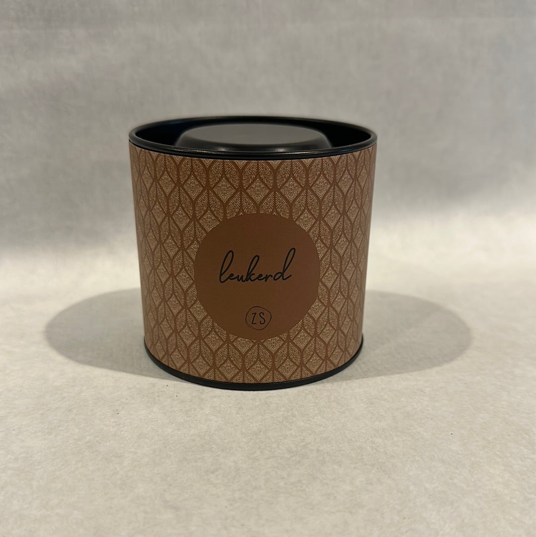 Geurkaars in blik leukerd