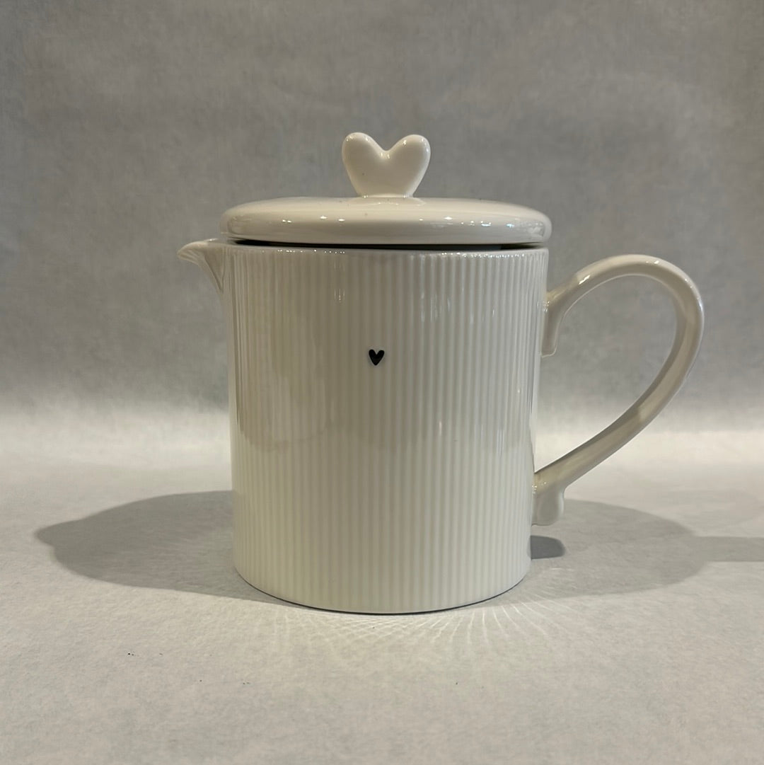 Teapot White / Tealight Holder White
