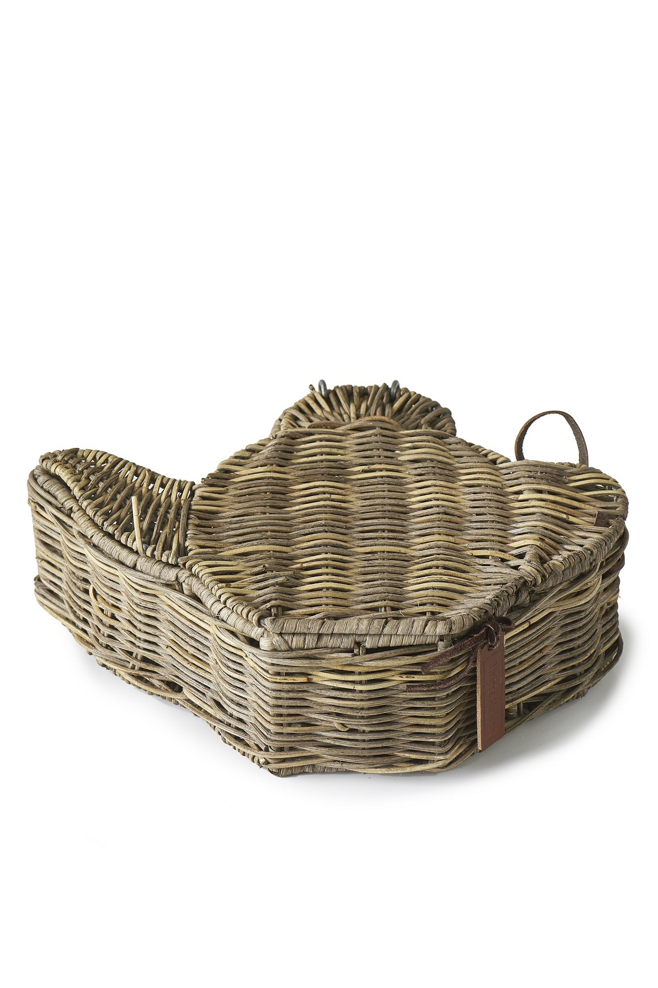 Rustic rattan teapot tea box riviera maison