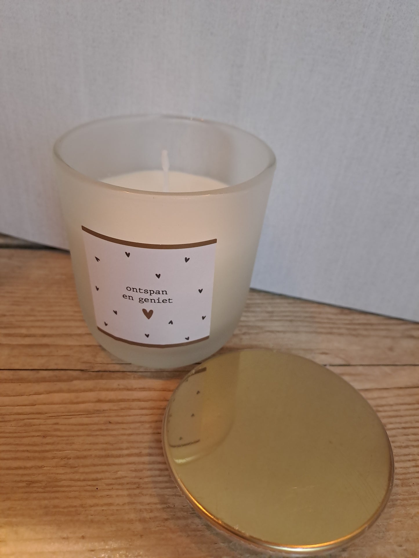 Geurkaars Zusss ontspan & geniet
