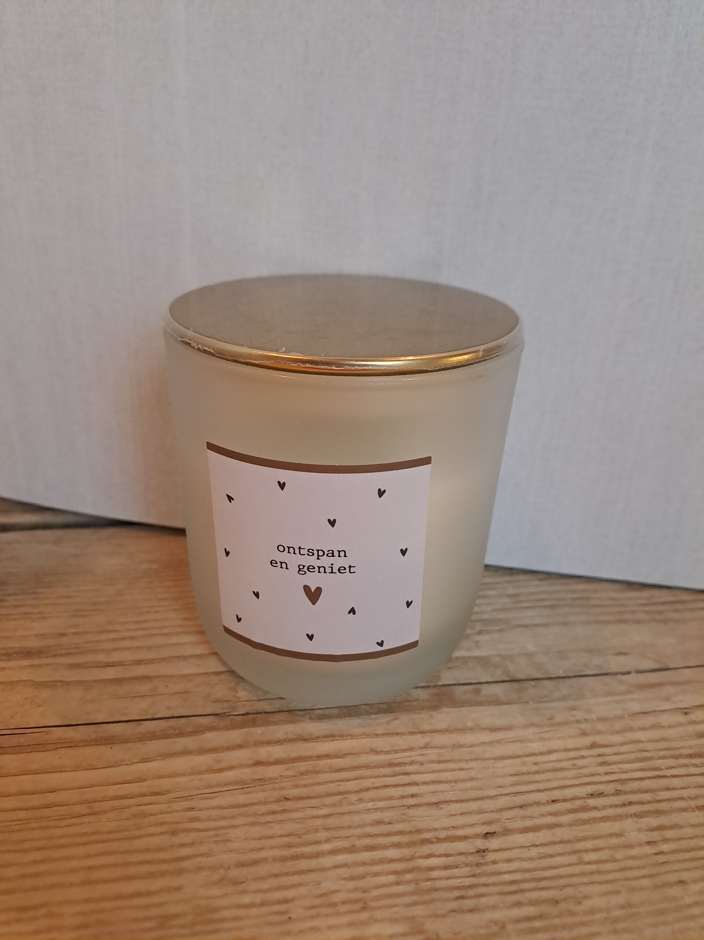 Geurkaars Zusss ontspan & geniet