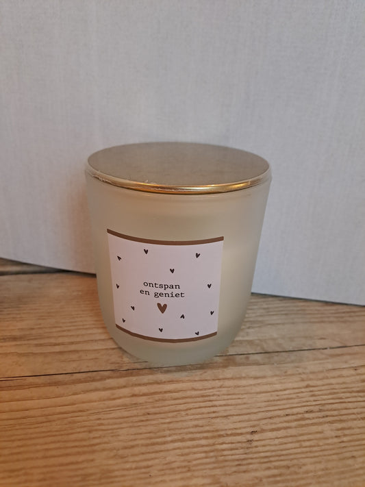 Geurkaars Zusss ontspan & geniet