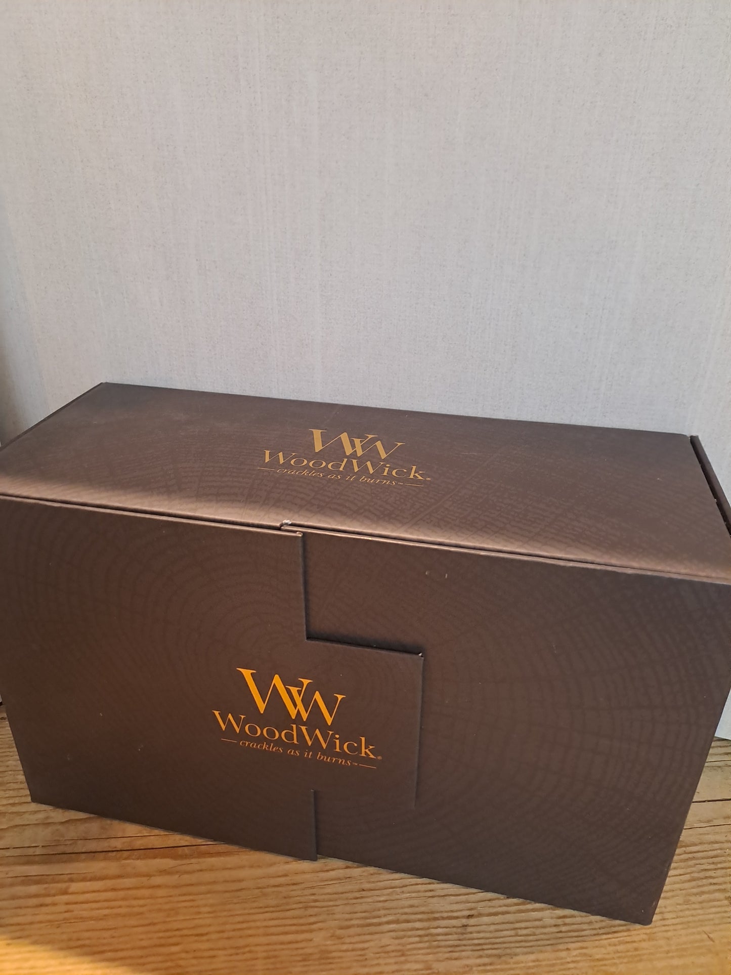 Giftset woodwick kaarsen